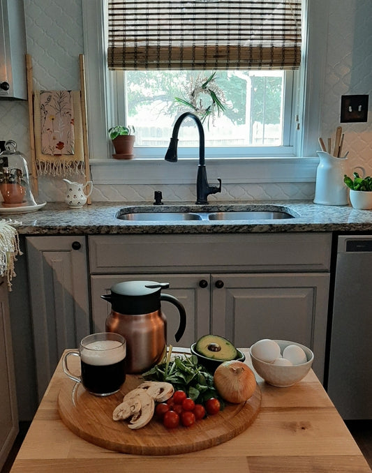 Tiken 27 Oz Thermal Coffee Server Stainless Steel Insulated Vacuum Coffee Carafes, 800ML Beverage Pitcher (Copper)