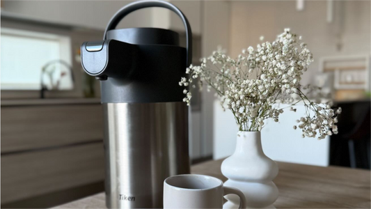 Meet Your New Coffee Sidekick: The Tiken Airpot Coffee Dispenser