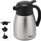 Tiken OpenClean Thermal Carafe – 1.5L / 51oz – Silver