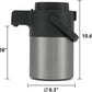 Tiken 74oz/2.2L Airpot Coffee Dispenser with Pump