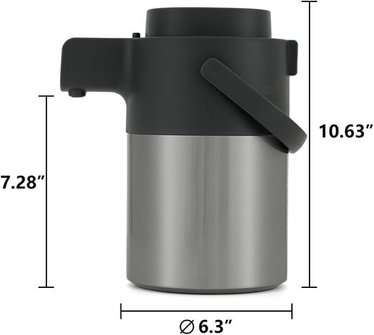 Tiken 74oz/2.2L Airpot Coffee Dispenser with Pump