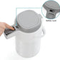 Tiken 3L Coffee Dispenser with Pump (102 oz) – 24-Hour Hot, White