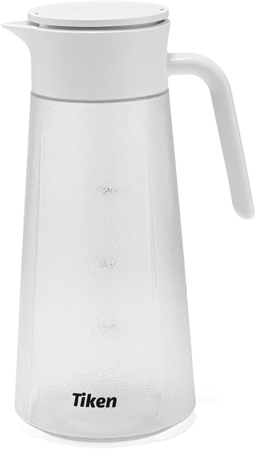 Tiken 2L Leakproof Tritan Pitcher (White)