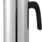 Tiken Stainless Steel French Press, 34oz Silver