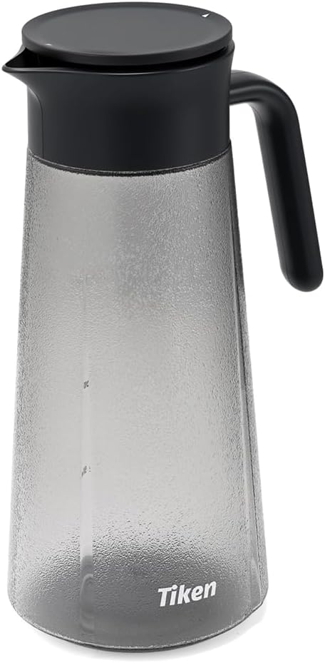 Tiken 2L Leakproof Tritan Pitcher (Black)
