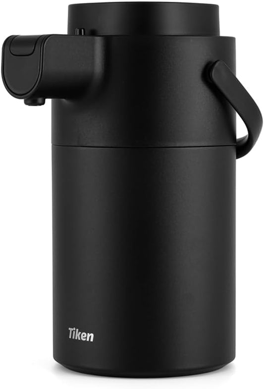 Tiken 102oz/3L Airpot Coffee Dispenser with Pump (Black)