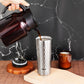 Tiken 16 Oz Insulated Tumbler, Stainless Steel Coffee Tumblers, Travel Coffee Mug 470ML – (Silver)