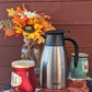 Tiken 51 Oz Thermal Coffee Carafe Stainless Steel Insulated Vacuum Coffee Pot 1.5 Liter (Silver)